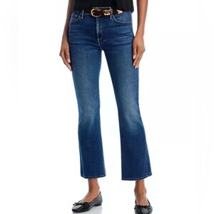 NWT MOTHER The Outsider Ankle Jeans in Scorchin Hot Sz 26